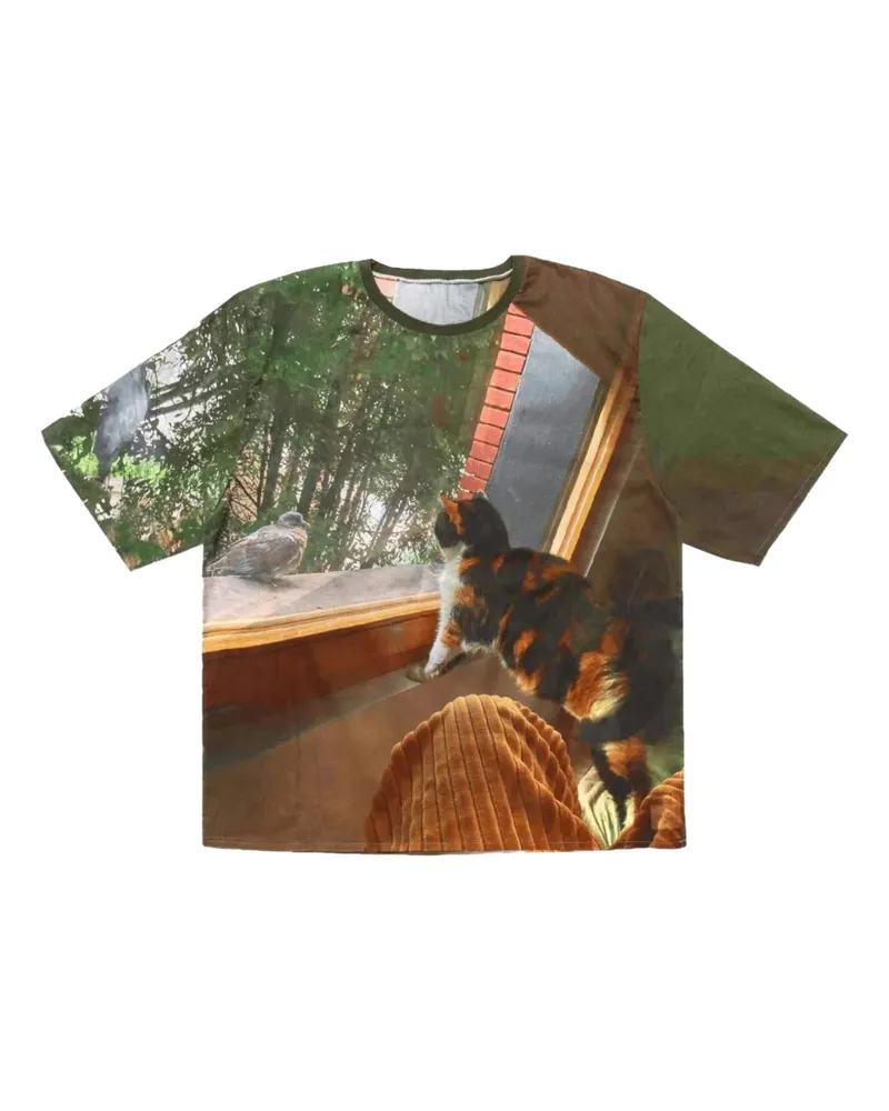 BLESS Nº80 Holidaydouce T-Shirt - Grün Grün