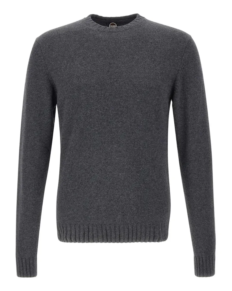 Colmar Gerippter Pullover mit rundem Ausschnitt - Grau Grau