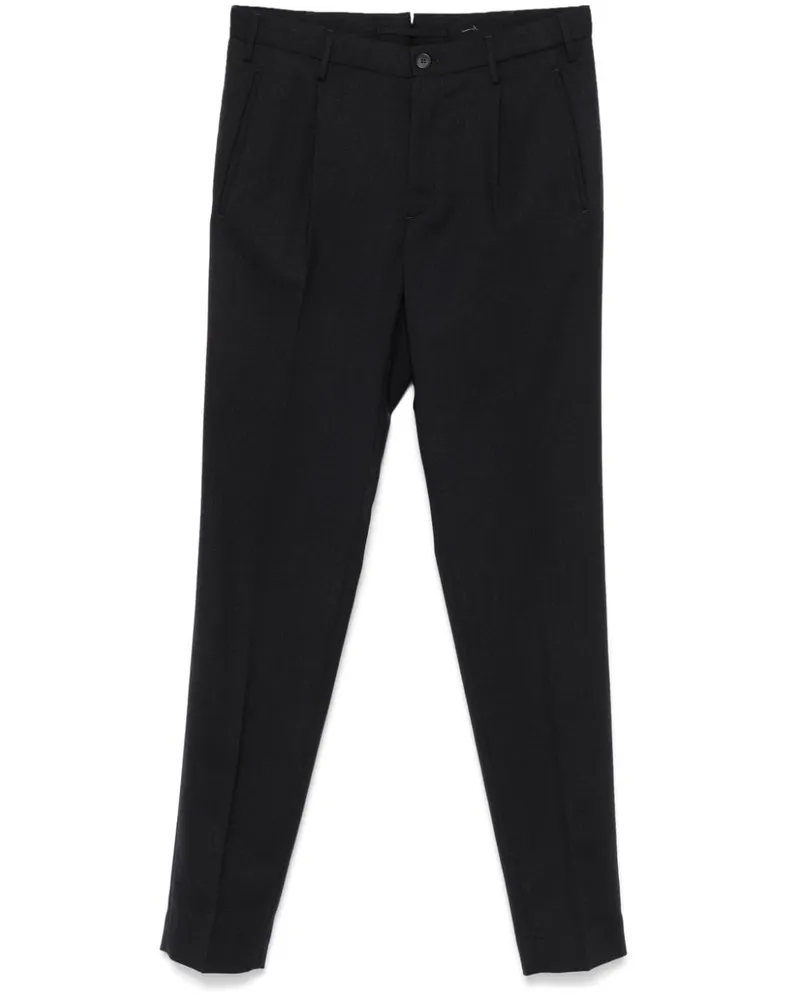 Incotex Hose mit Tapered-Bein - Blau Blau