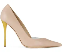 Stiletto-Pumps mit Cut-Out - Nude