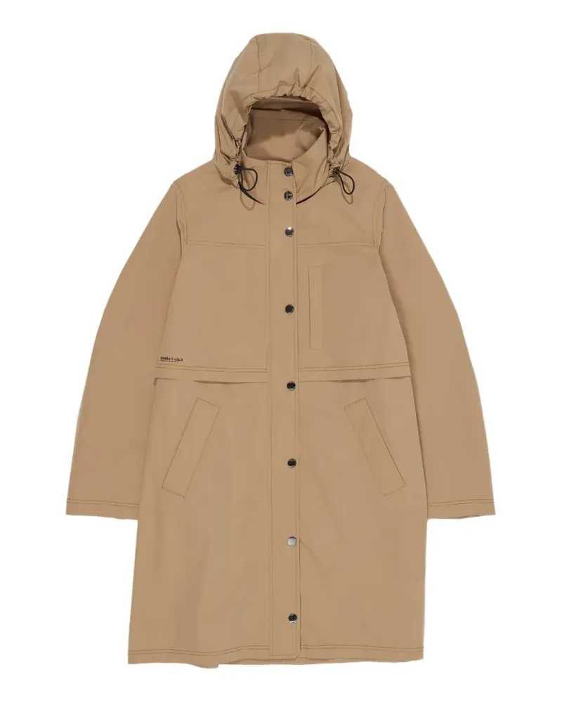 BIMBA Y LOLA Mantel mit Kapuze - Nude Nude