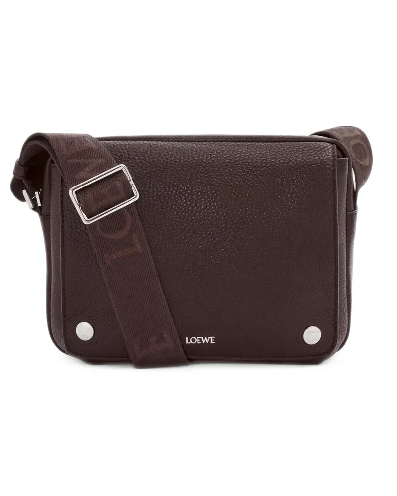 Loewe Schultertasche aus Leder - Braun Braun