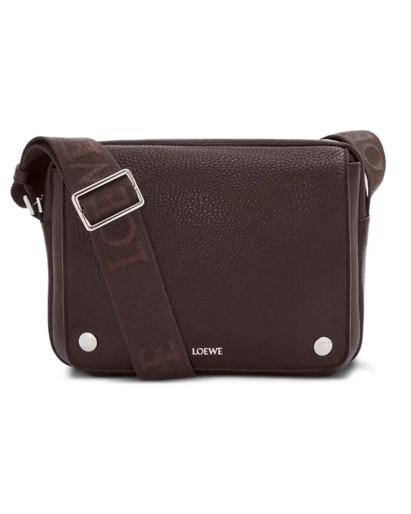 Loewe Schultertasche aus Leder - Braun Braun