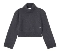 Pullover mit Rollkragen - Grau