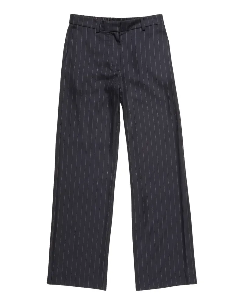 Acne Studios Hose mit Nadelstreifen - Blau Blau