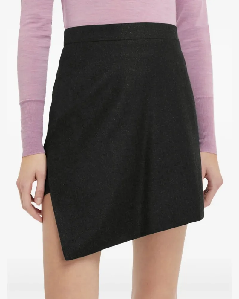 Vivienne Westwood Asymmetrischer Mini Infinity Rock - Schwarz Schwarz