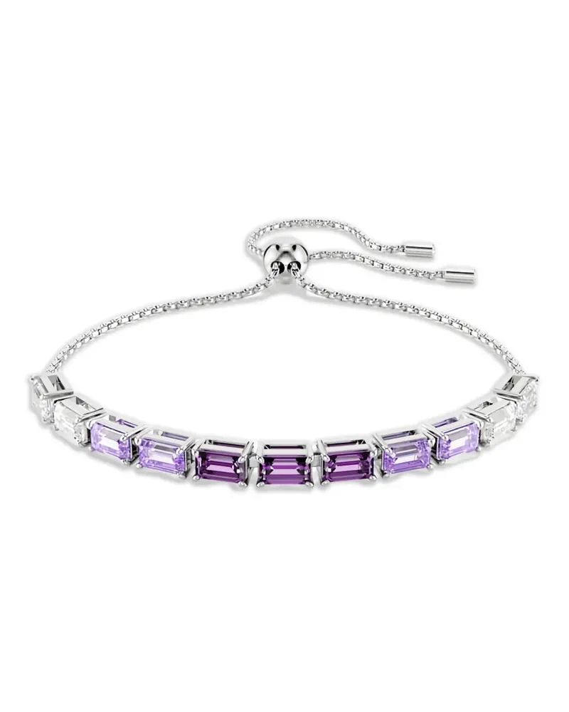 Swarovski Matrix Tennis Armband - Silber Silber