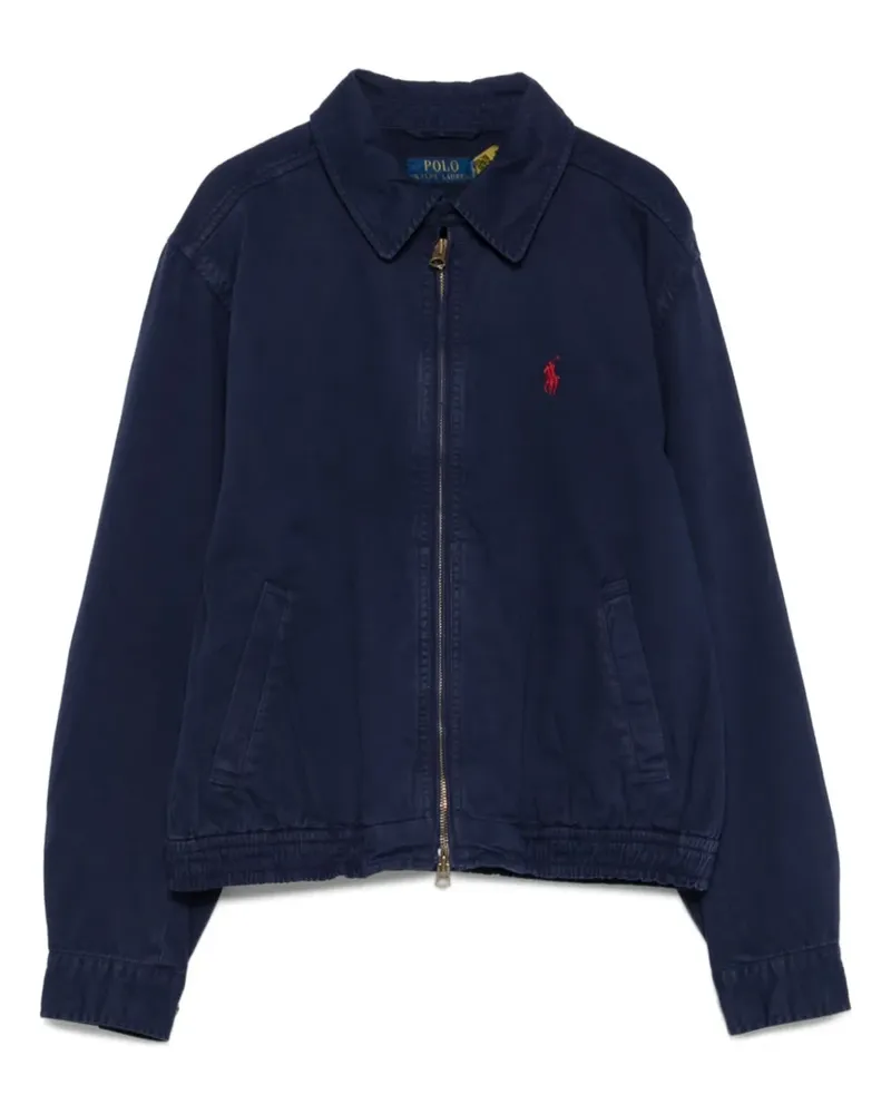 Ralph Lauren Twill Wndbrkr Lined Windbreaker WMNS "Navy" - Blau Blau