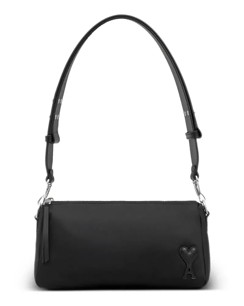 AMI Paris Wattierte Marcel Schultertasche - Schwarz Schwarz