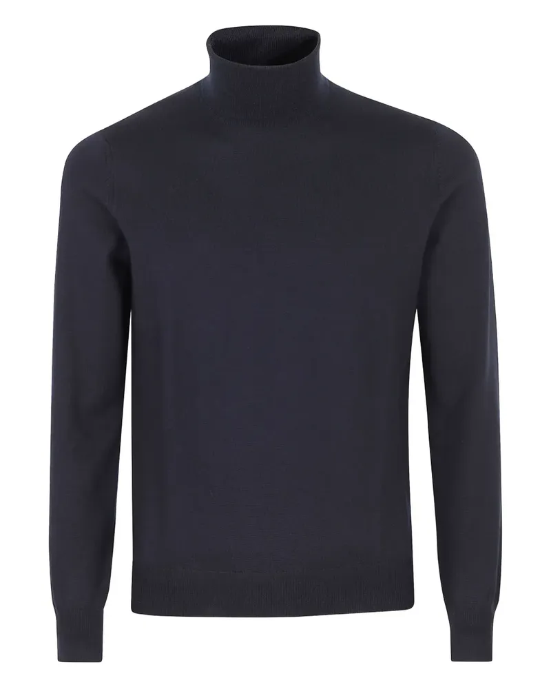 Tagliatore Pullover mit Rollkragen - Blau Blau
