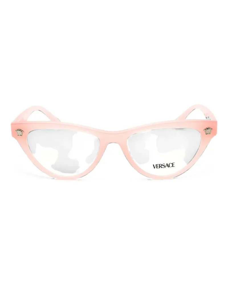 Versace Sonnenbrille mit Cat-Eye-Gestell - Rosa Rosa