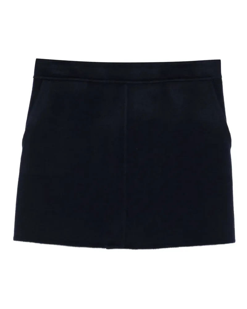 Semicouture Minirock mit geradem Schnitt - Schwarz Schwarz