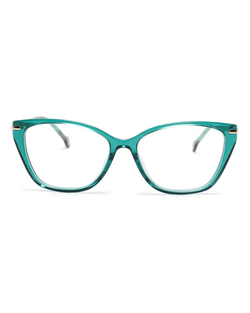 Carolina Herrera New York Brille mit Butterfly-Gestell - Grün Grün