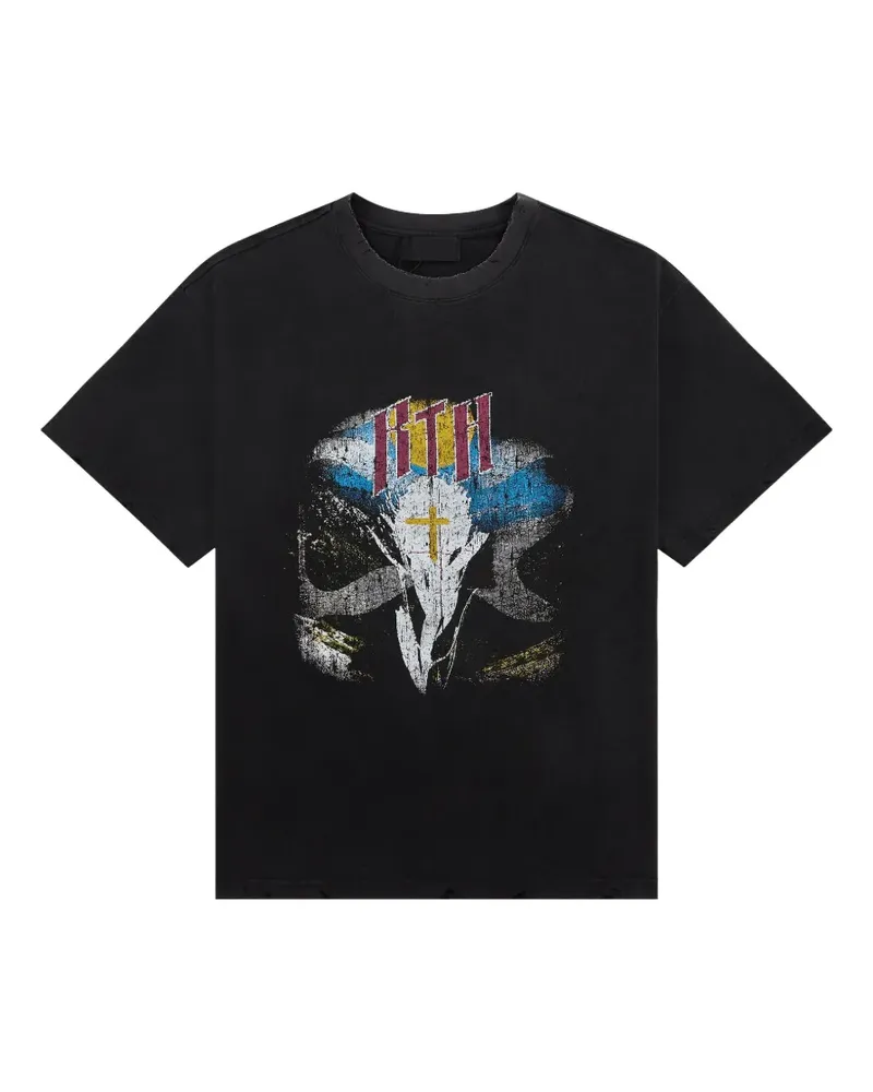 RTA Colin graphic-print T-shirt - Schwarz Schwarz