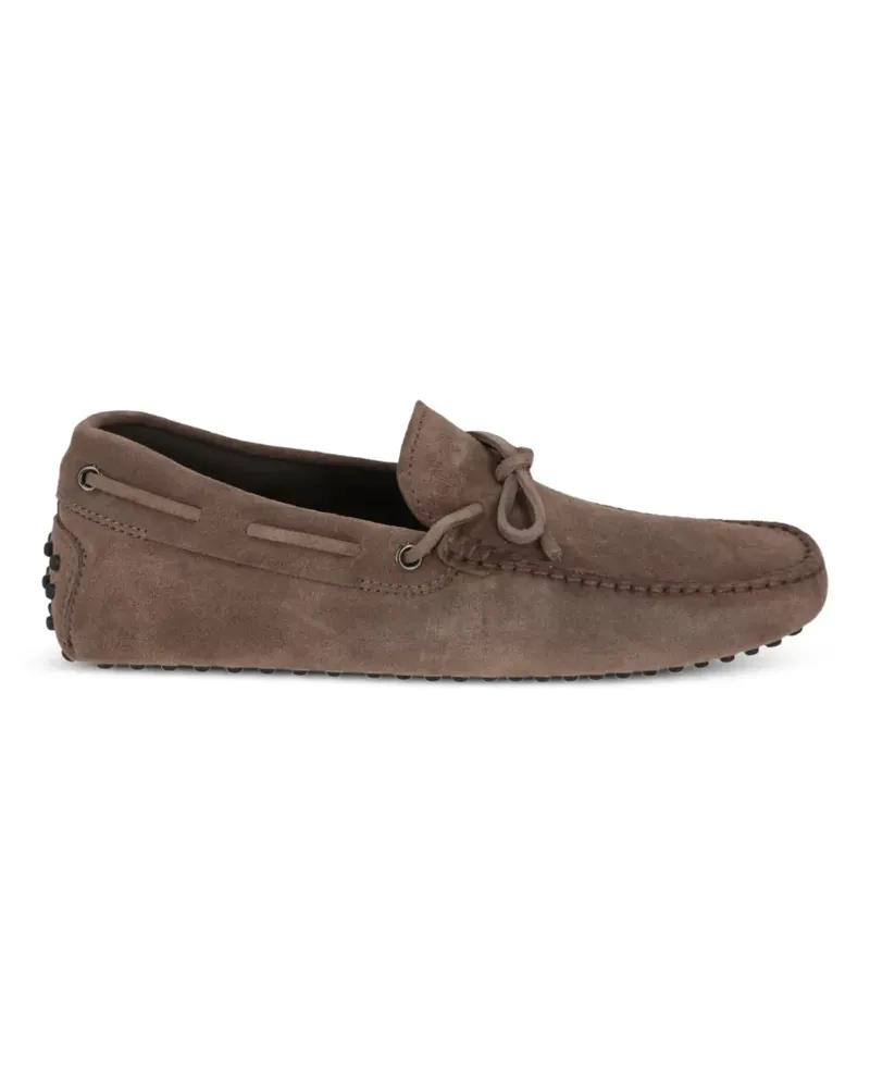 TOD'S bow-detail loafers - Braun Braun