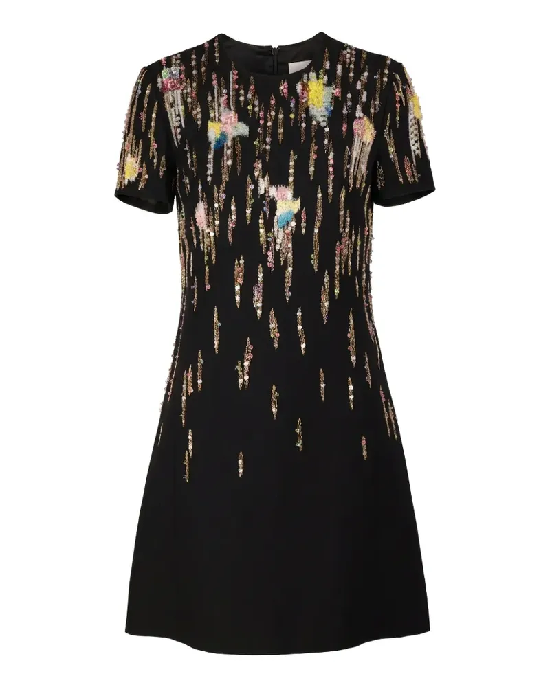 Valentino Garavani sequin-embellished mini dress - Schwarz Schwarz