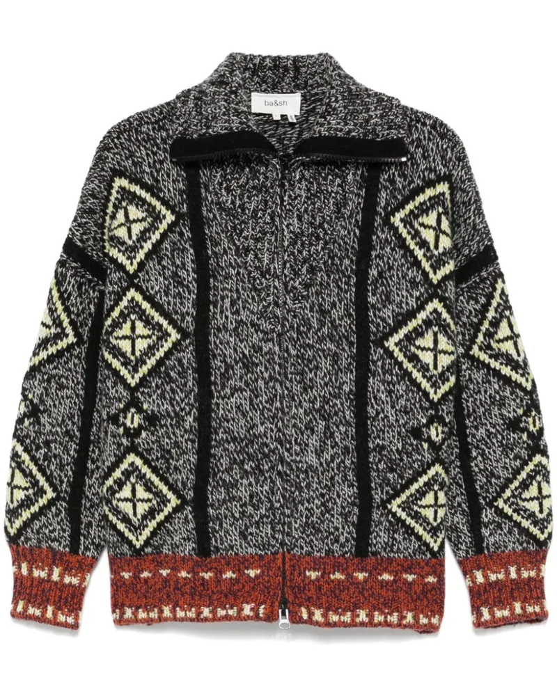 ba&sh Inacio Cardigan - Grau Grau