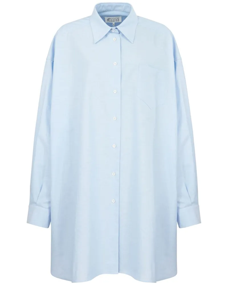 Maison Margiela Hemd mit tiefen Schultern - Blau Blau