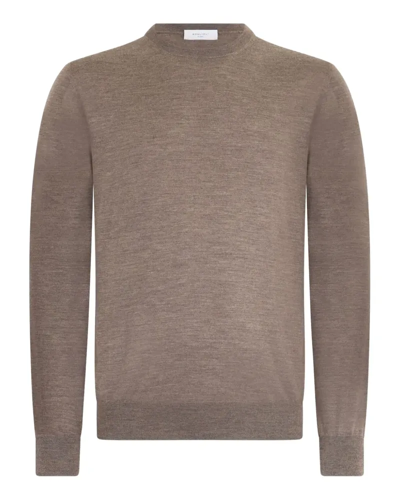 Boglioli crew-neck sweater - Braun Braun