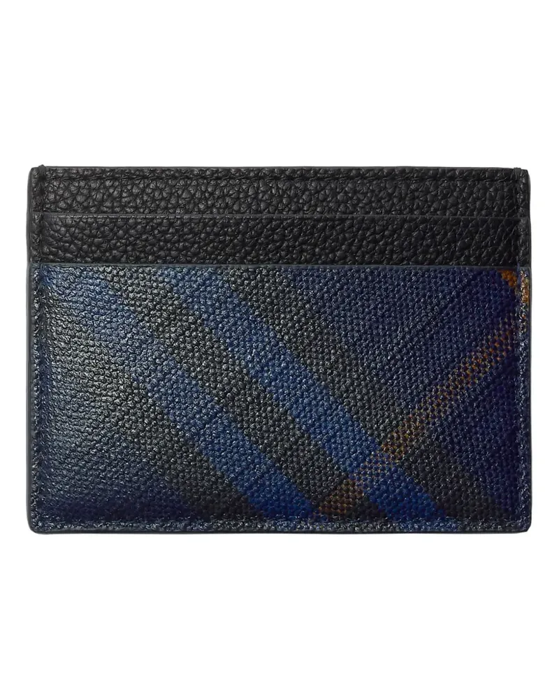 Burberry Kariertes Kartenetui - Blau Blau