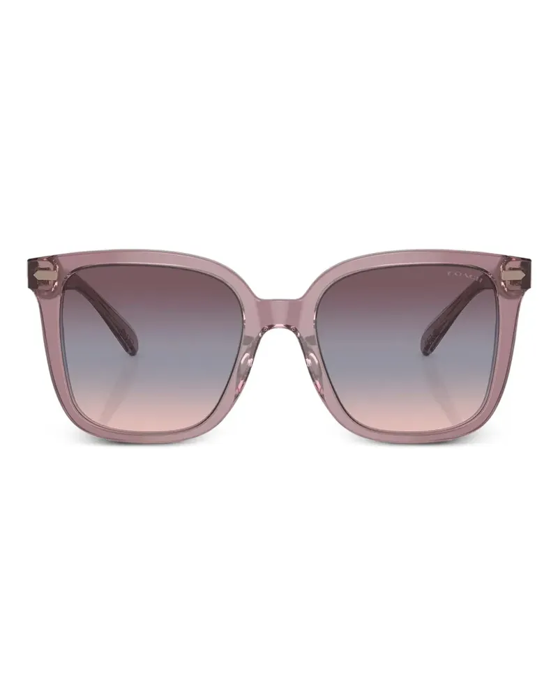 Coach square-frame gradient sunglasses - Rosa Rosa