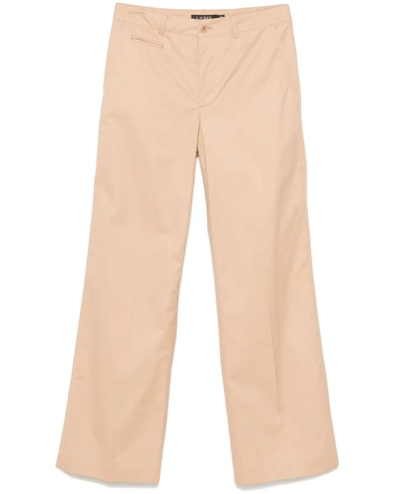 Ralph Lauren Hose mit weitem Bein - Nude Nude