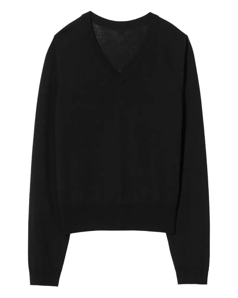 Nili Lotan Janah V-neck sweater - Schwarz Schwarz