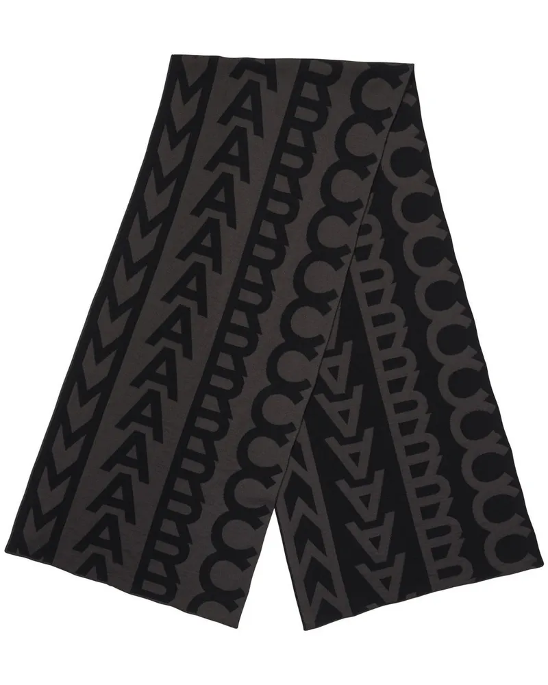 Marc Jacobs The Monogram Schal - Grau Grau