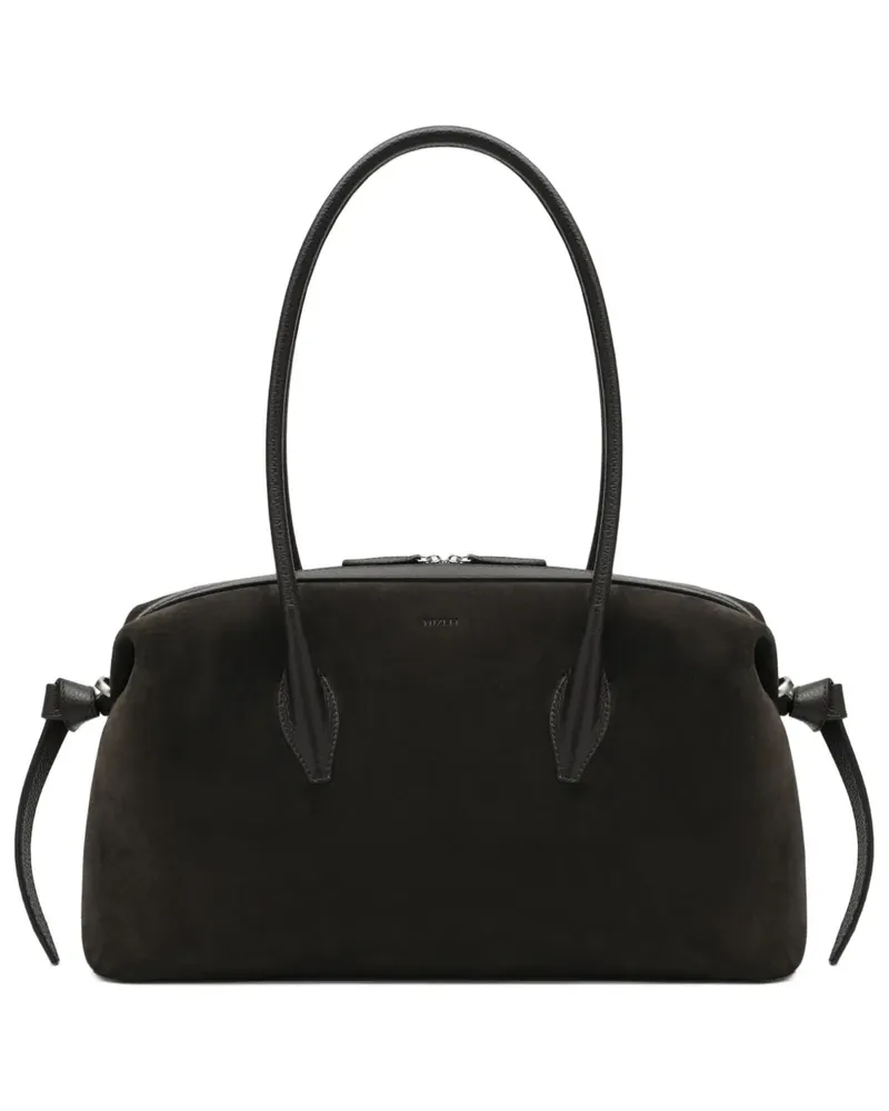 YUZEFI Brioche Tote Bag aus Wildleder - Braun Braun