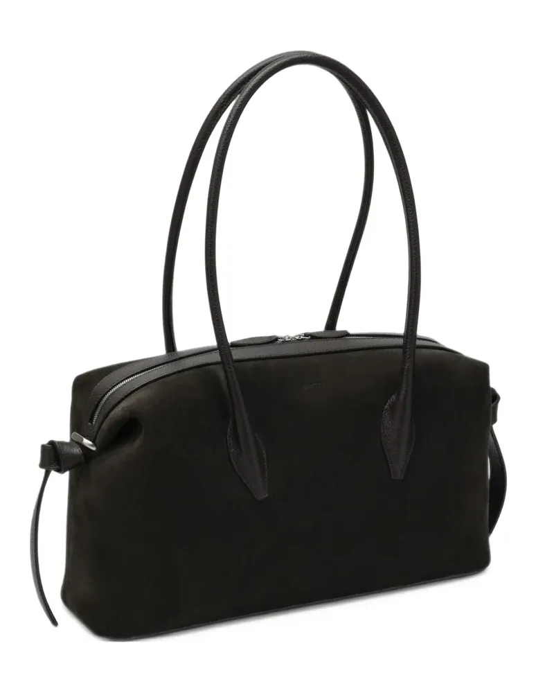 YUZEFI Brioche suede tote bag - Braun Braun