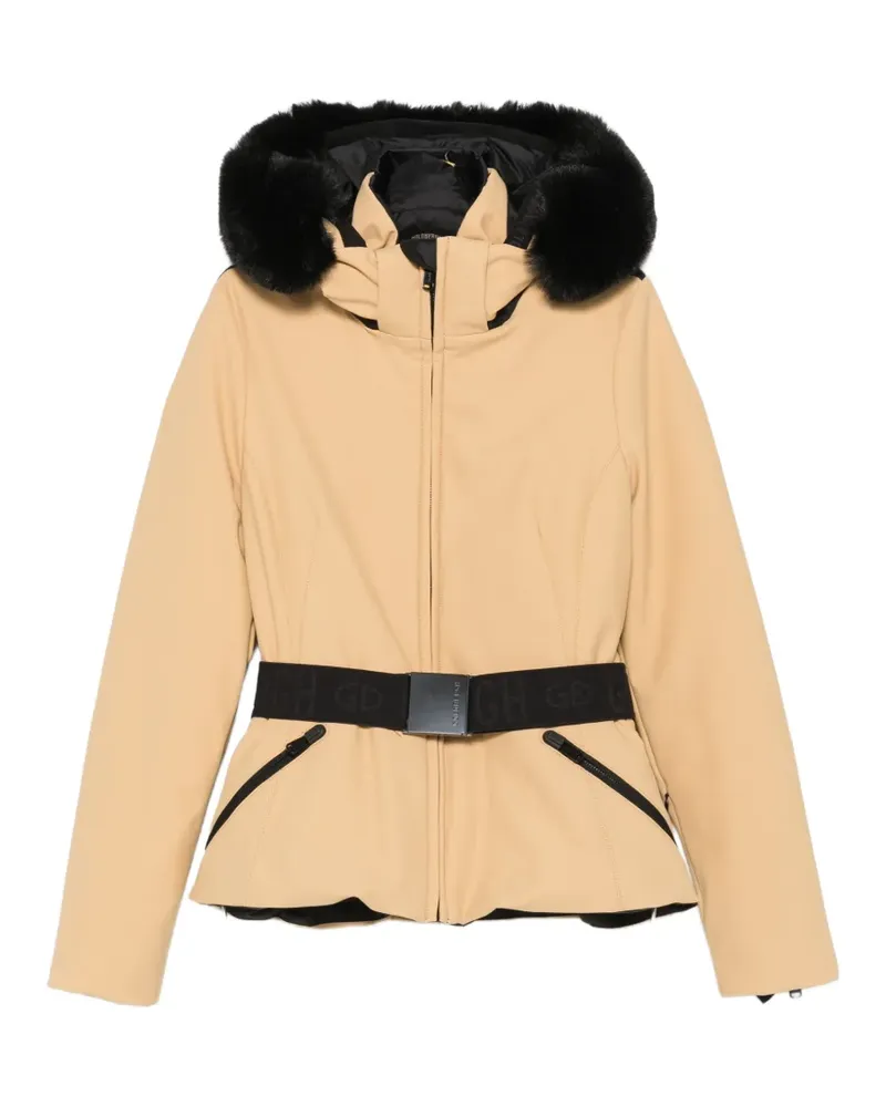 GOLDBERGH Hida Skijacke mit Pelzbesatz - Nude Nude