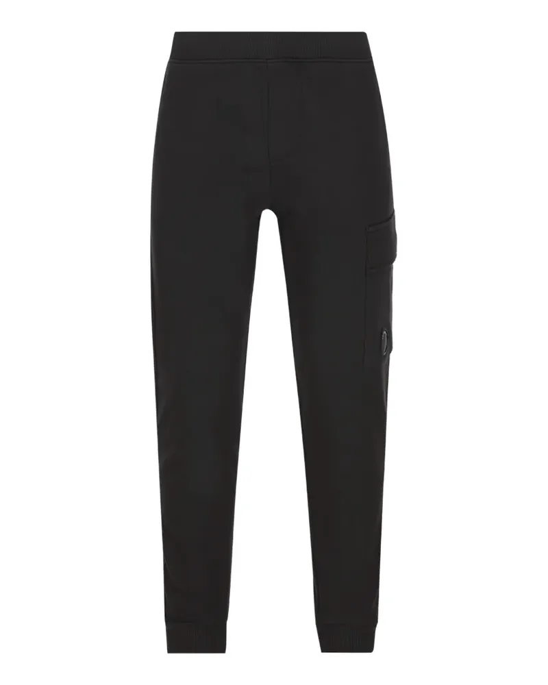 C.P. Company Diagonal Lens Fleece-Jogginghose - Grau Grau