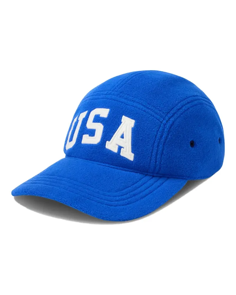 Ralph Lauren Baseballkappe mit Logo-Stickerei - Blau Blau