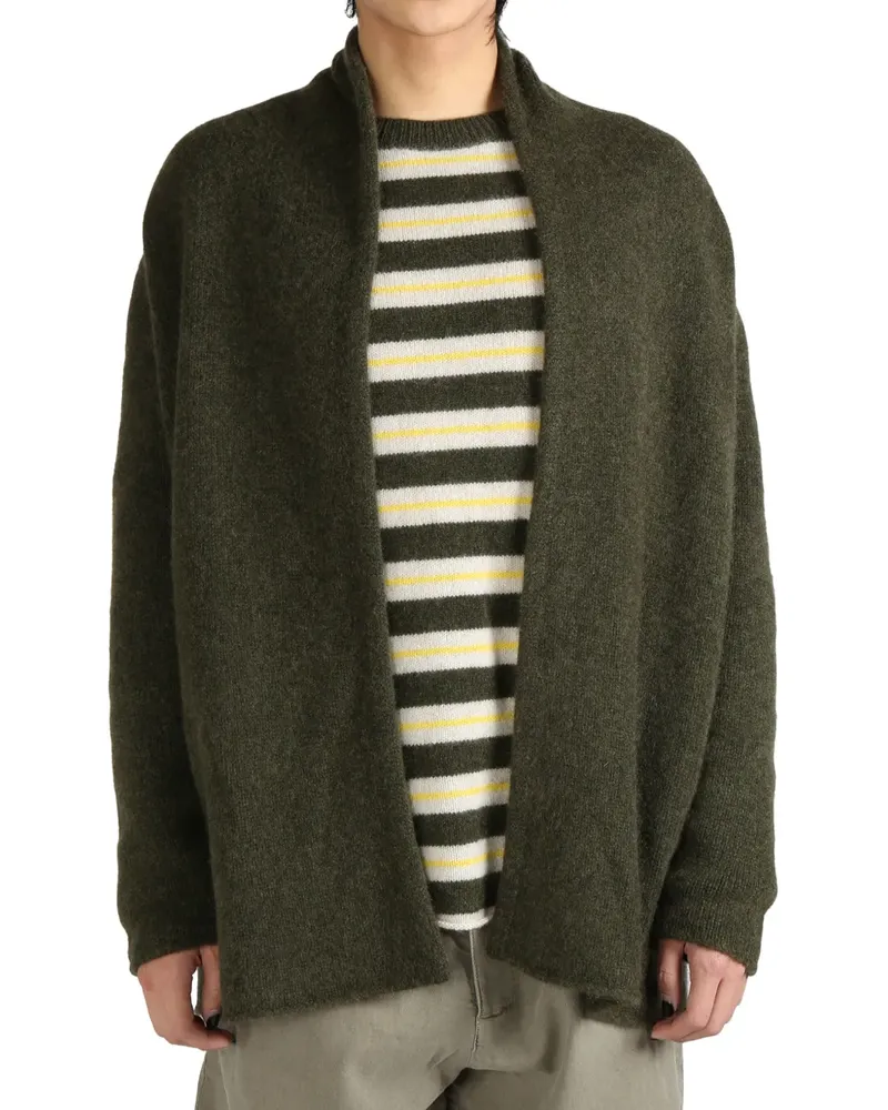 The Elder Statesman Italy Cardigan - Grün Grün