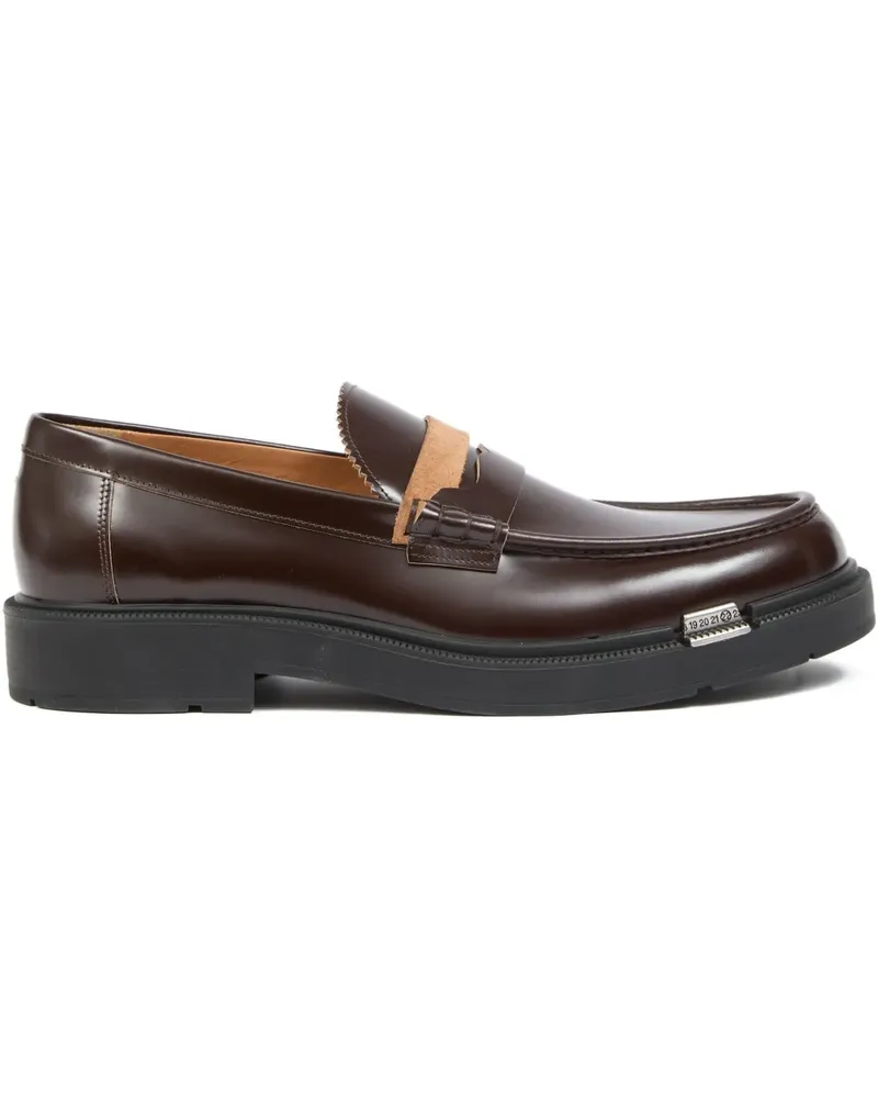 Maison Margiela Loafer mit Zierband - Braun Braun