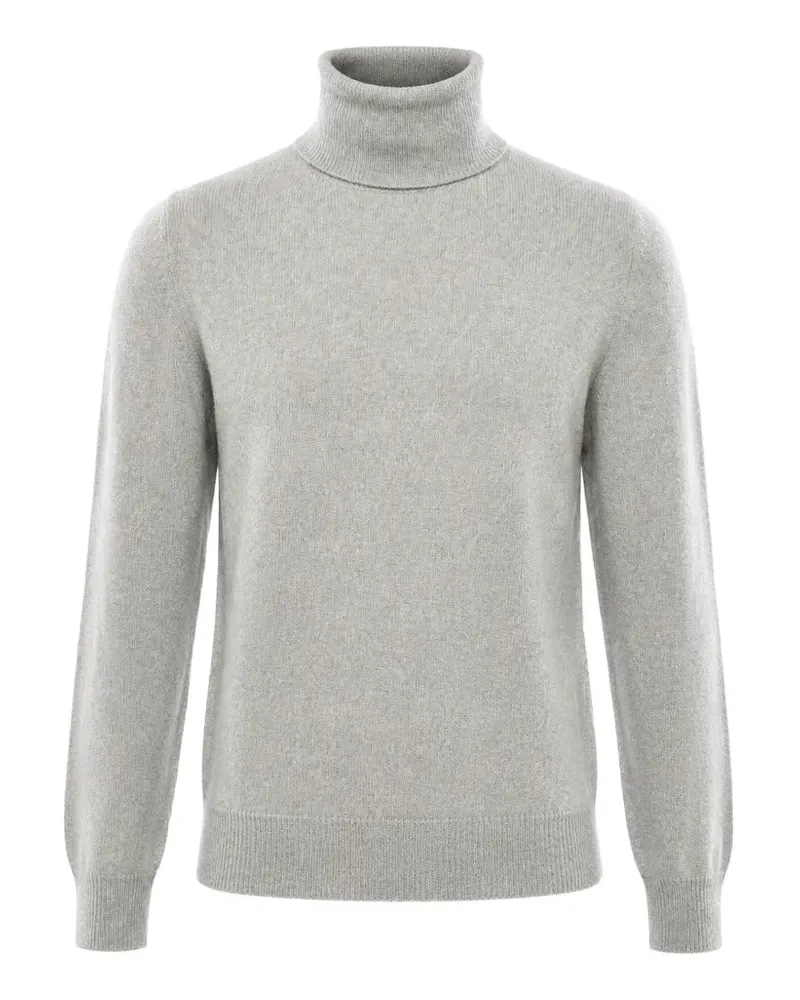 Malo Pullover mit Rollkragen - Grau Grau