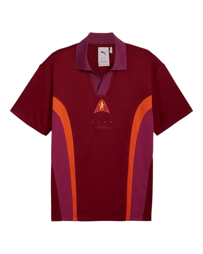 Puma Players Lane Trikot mit Kontrasteinsätzen - Rot Rot