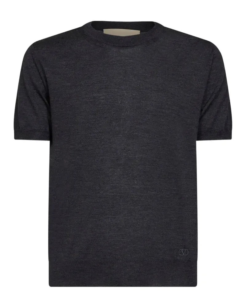 Valentino Garavani Pullover mit VLogo-Stickerei - Grau Grau
