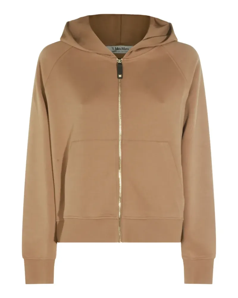 Max Mara Max Mara zip-up hoodie - Nude Nude