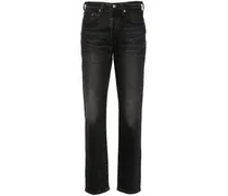 Halbhohe 501 Straight-Leg-Jeans - Grau
