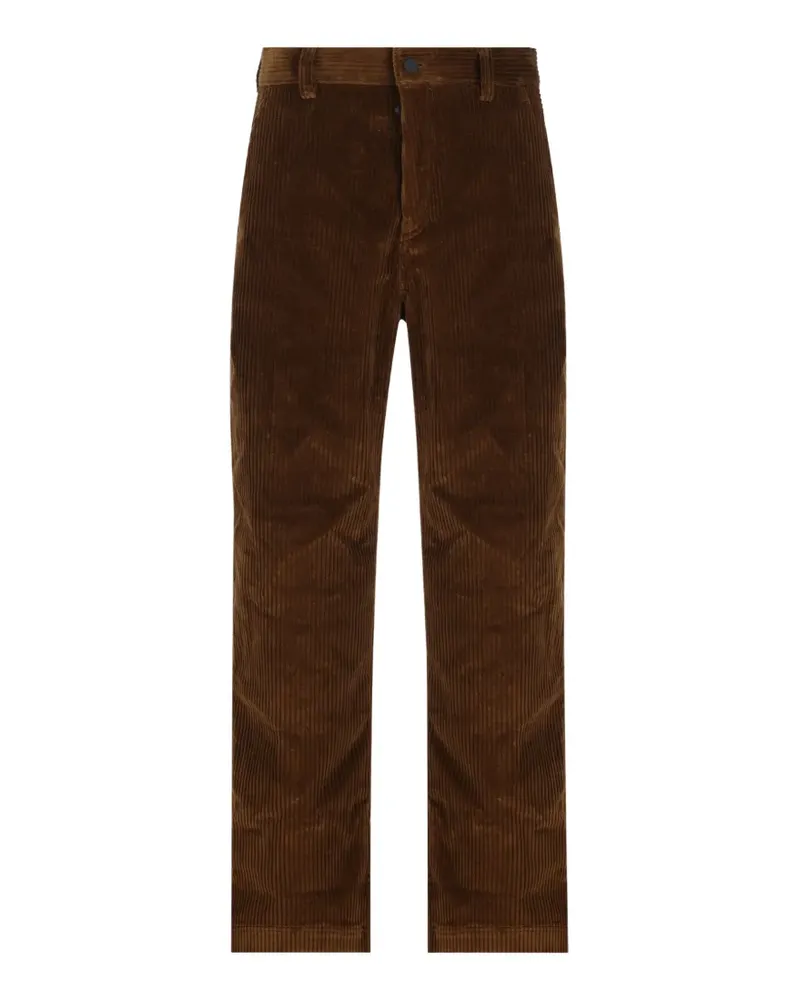 Moncler Hose aus geripptem Samt - Braun Braun