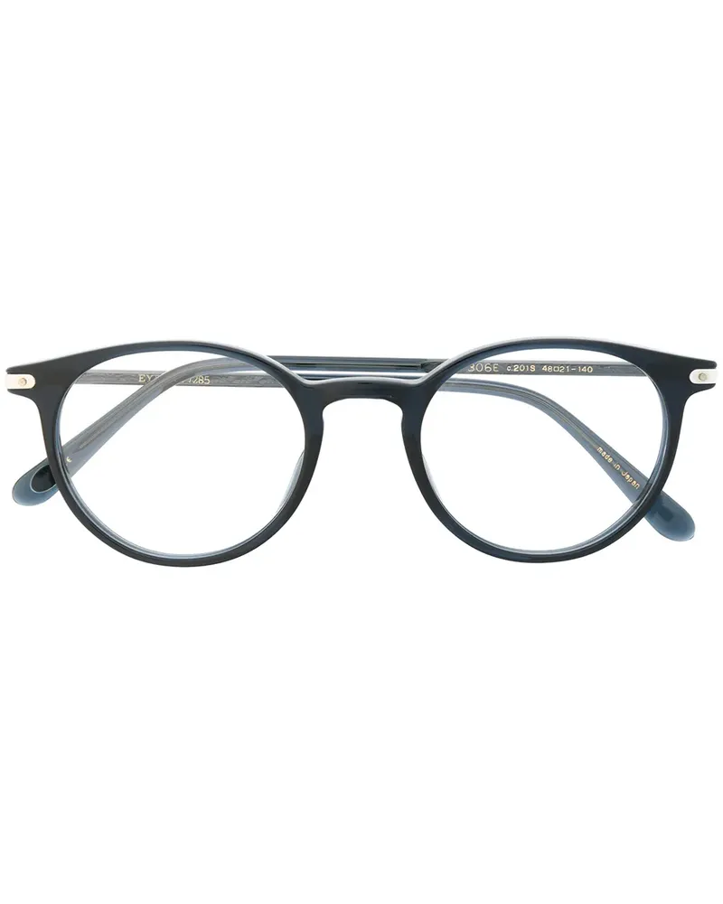 EYEVAN 7285 Brille mit rundem Gestell - Blau Blau
