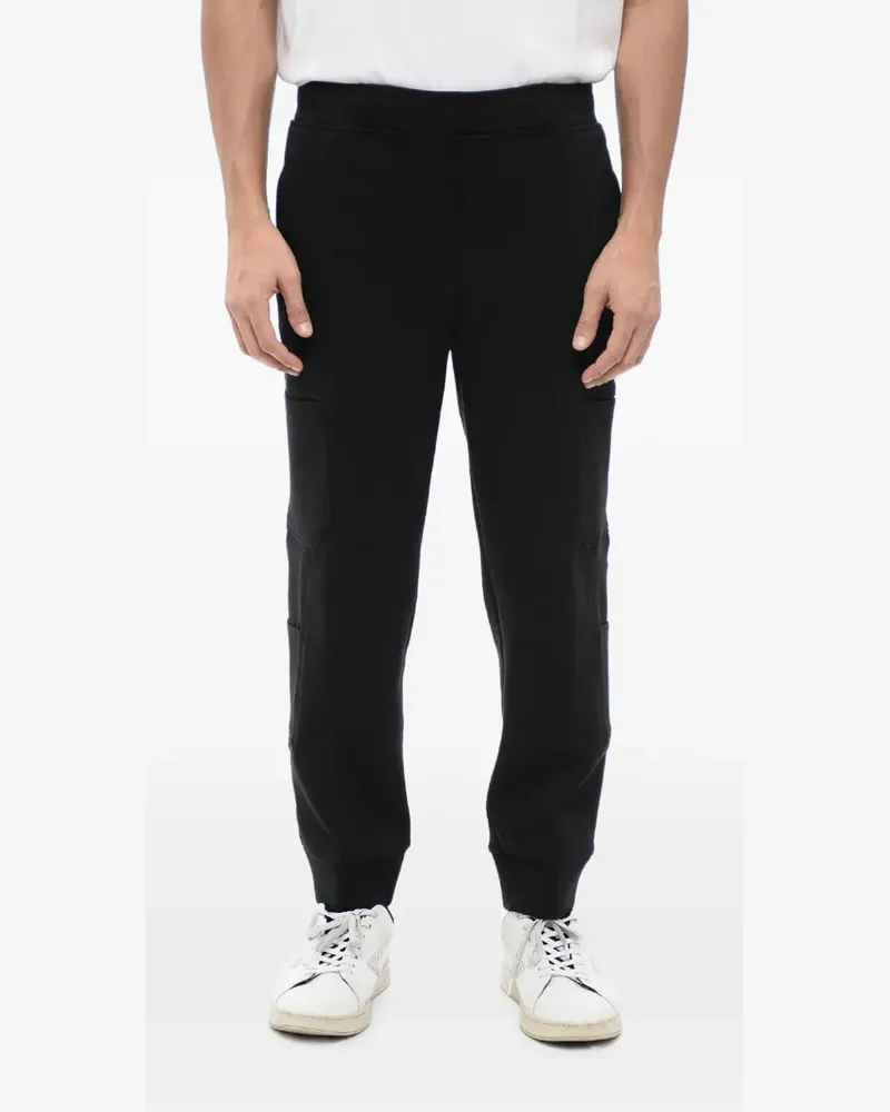 Neil Barrett Cargohose mit Kordelzug - Schwarz Schwarz