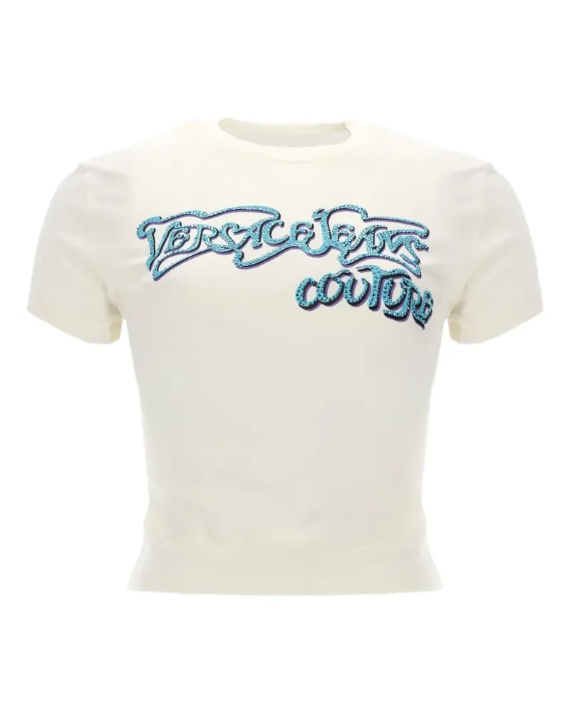 Versace Jeans logo T-shirt - Nude Nude