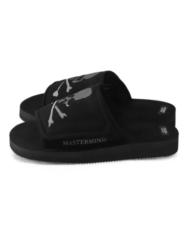 Mastermind World x Suicoke slippers - Schwarz Schwarz