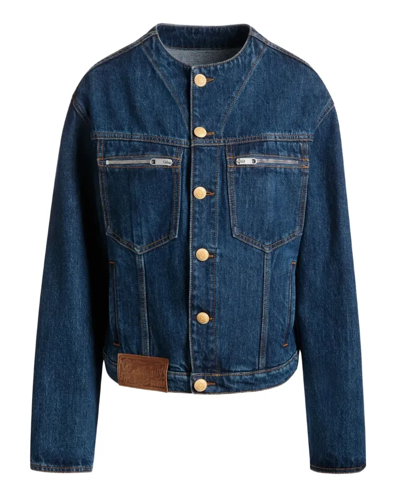 Bally Jacke aus Baumwolle - Blau Blau