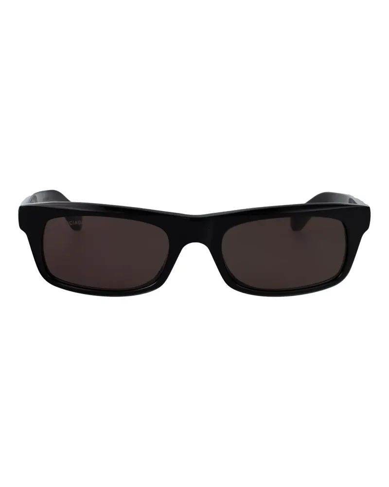 Balenciaga rectangle sunglasses - Schwarz Schwarz