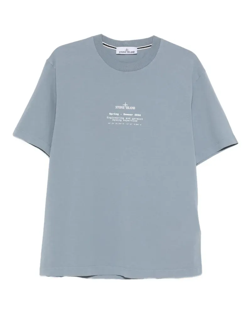Stone Island Compass T-shirt - Blau Blau