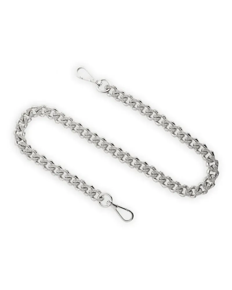 Emanuele Bicocchi Flourish curb-chain wallet chain - Silber Silber