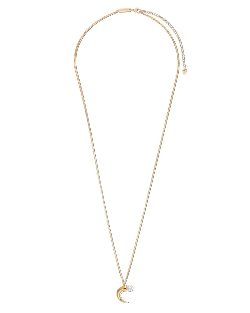 TASAKI 18kt Danger Horn Gelbgoldhalskette mit Perlenanhänger Gold